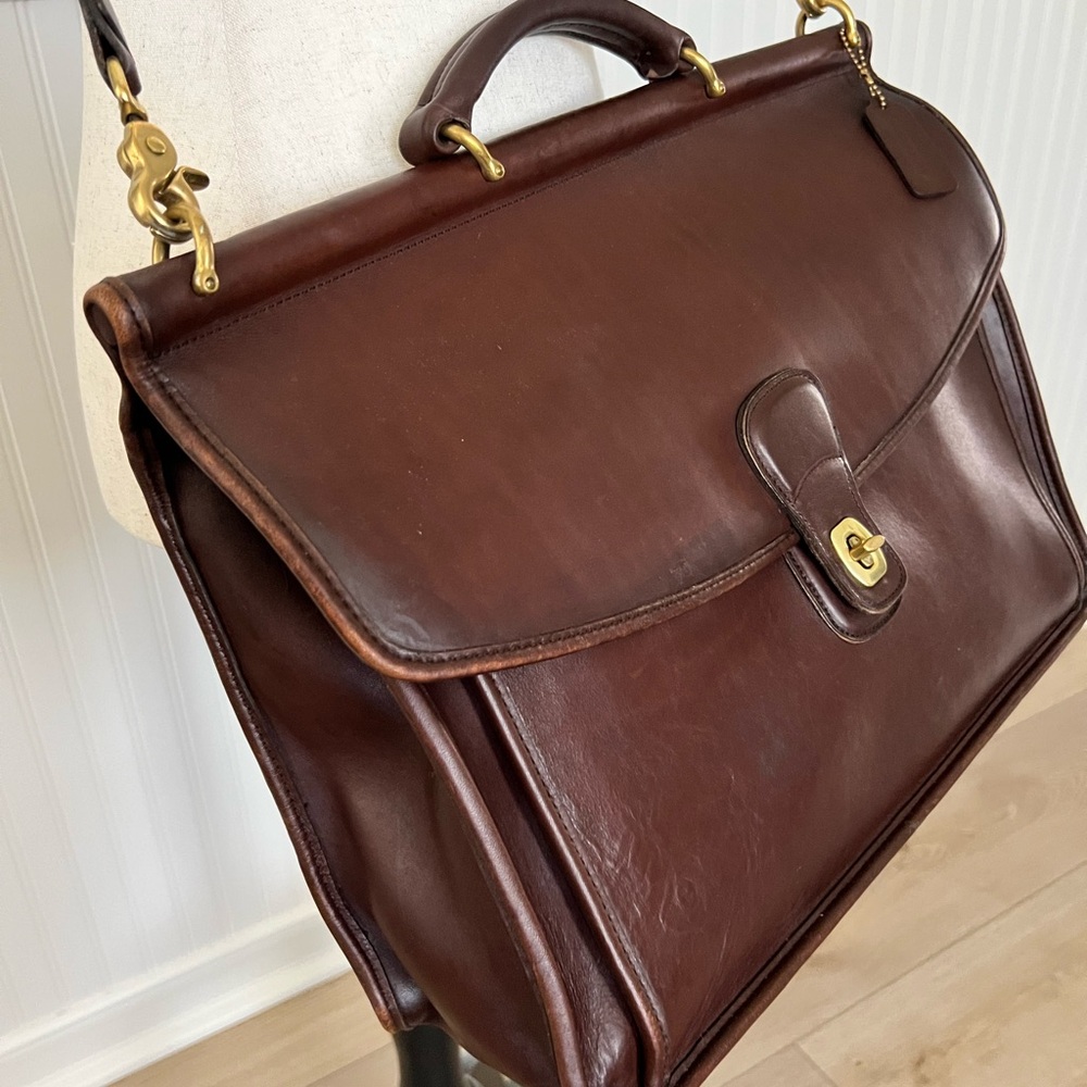 Coach Vintage Beekman 5266 Leather Briefcase - Picture 2 of 13